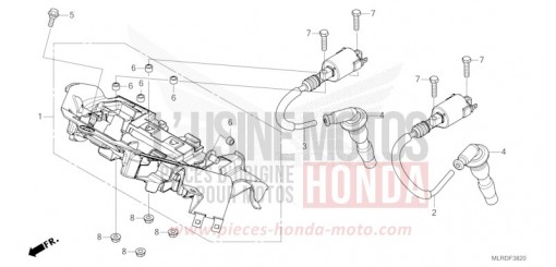 IGNITION COIL CB500XAR de 2024